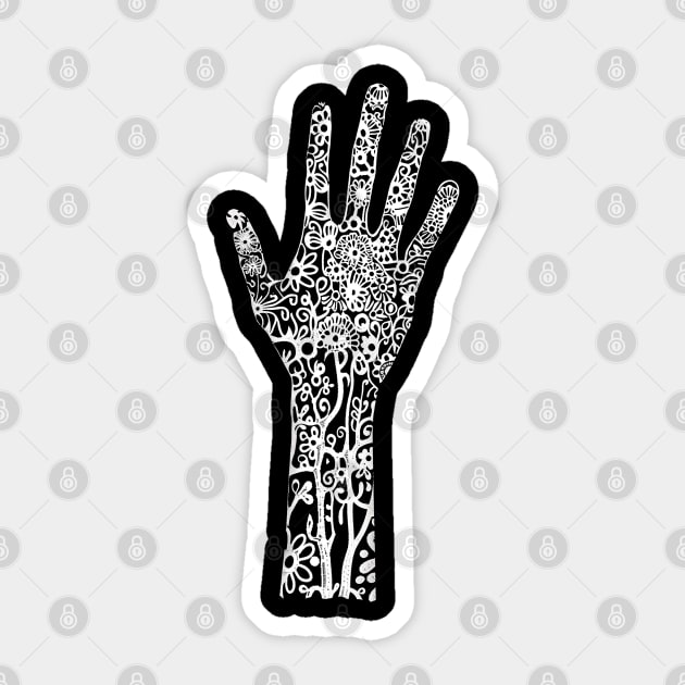 Essential Hand Sticker by OrganicLace